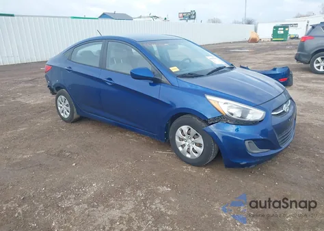 2016 Hyundai Accent Se из США, поврежденный, VIN KMHCT4AE4GU999999